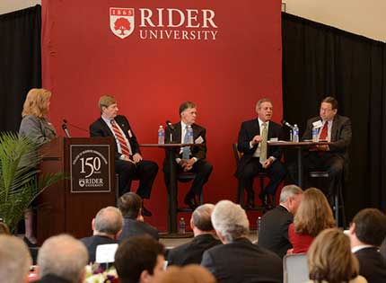 Panel at Rider University