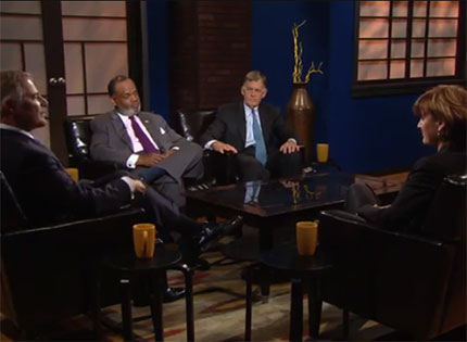 Tom Bracken on an episode of Caucus: New Jersey