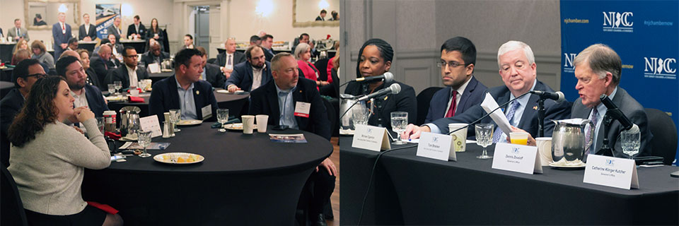 NJ Chamber Business Roundtable with Gov. Murphy's Key  Advisors