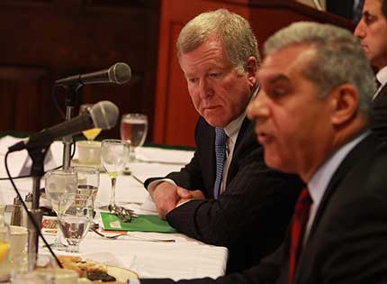 Senators Bob Gordon and Joe Kyrillos